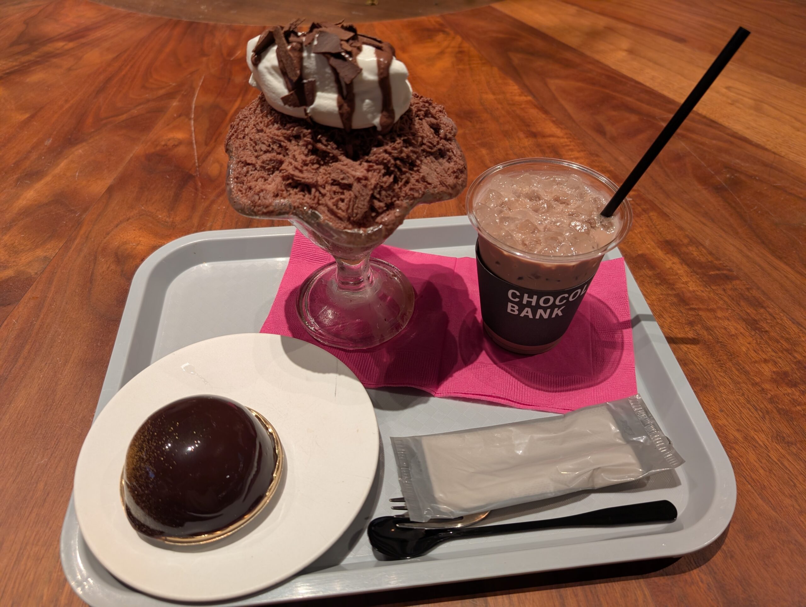 鎌倉チョコレートバンクで食べたデザート